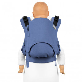 Fidella Fusion 2.0 Fullbuckle Chevron bleu clair - Porte-bambin