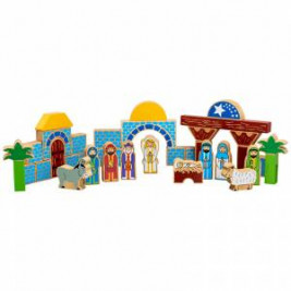 Lanka Kade building Block manger Christmas - Toy wood