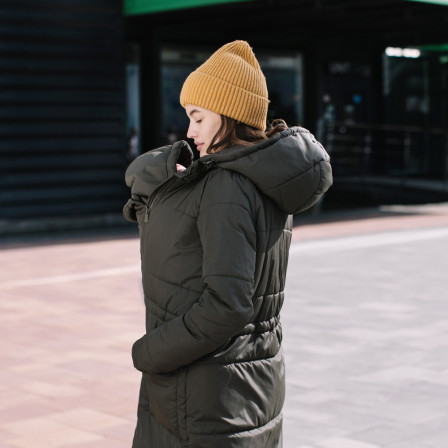 Love and Carry Manteau de portage et de grossesse V2 Kaki