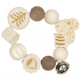 Heimess rattle elasticated squirrel + bells