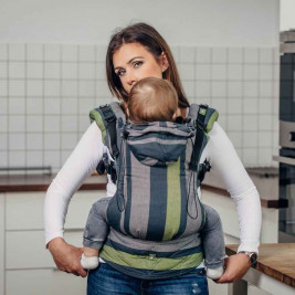 Lennylamb Babysize Smoky Lime - Porte-bébé
