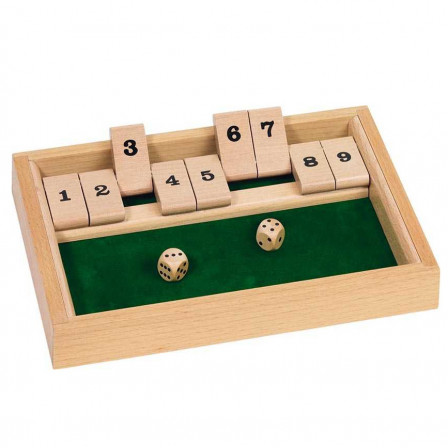 Goki Shut the Box Grand modèle - Jeu de société