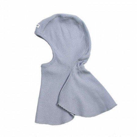 Manymonths Bright Silver - Hooded baby pure merino wool Manymonths Bright Silver - Hooded baby pure merino wool