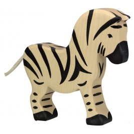 Zèbre en bois Holztiger