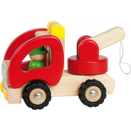 Tow trucks in wood by Goki