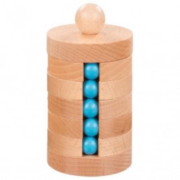 Goki Round beads - wooden toys
