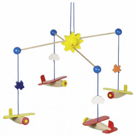 Goki Mobile airplane - wooden toys