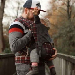 Fidella Fly Tai Chequers red (size-toddler) - Porte-bébé Meï-taï