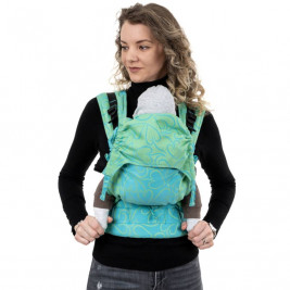 Fidella Fusion green Heart (Size of Baby) - baby carrier