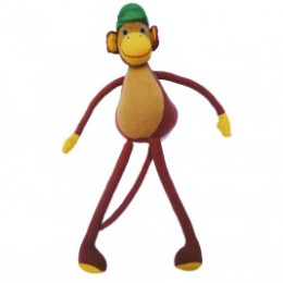 Tom le singe (brun) 30 cm - La Pachamama