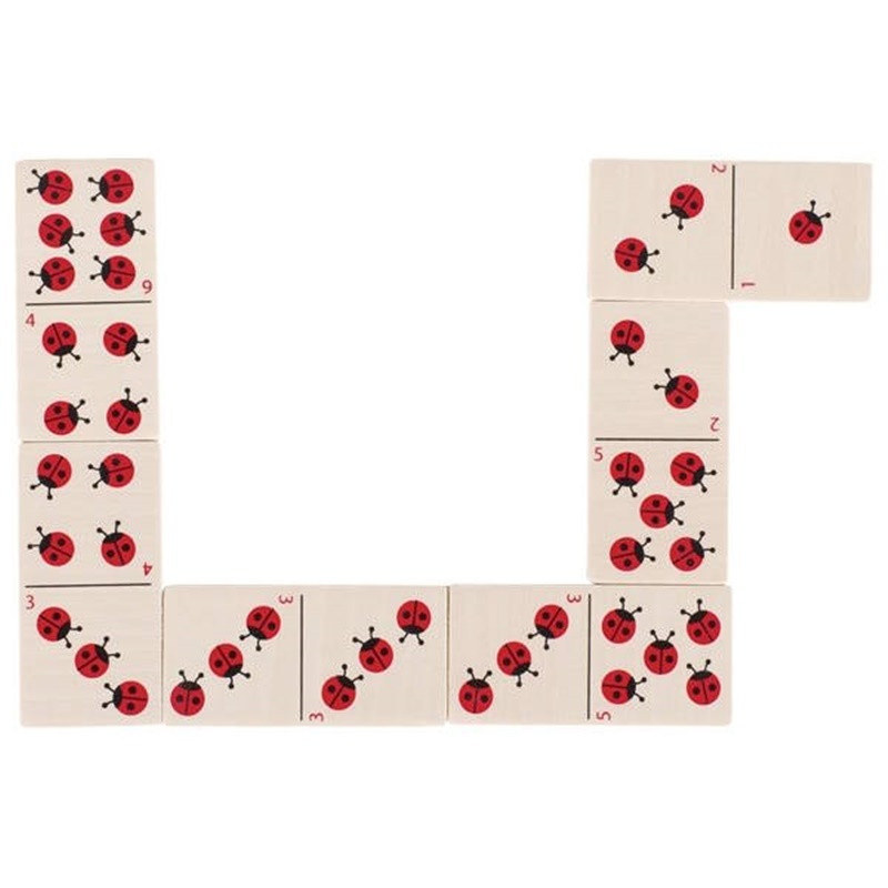 Panda Ruimteschip Registratie Game of dominoes Ladybird Goki