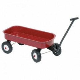 Goki Chariot à tirer - Jouet en bois