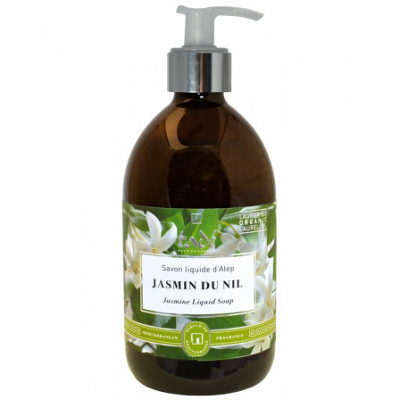Liquid soap of Aleppo to the jasmine of the Nile Tadé