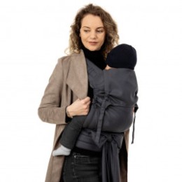 Fidella Fly Tai Diamonds Anthracite (size toddler) - Porte-bébé Meï-taï