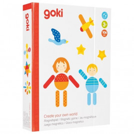 Magnetic game Funny head Girl GOKI