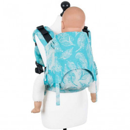 Fidella Fusion 2.0 Feather Rain Scuba Blue - Bears-toddler