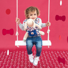 Porte-Poupée Ergobaby Hello Kitty Bleu Classic
