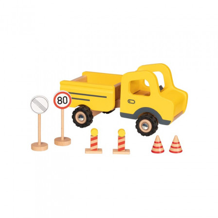  Fire truck wood by Goki