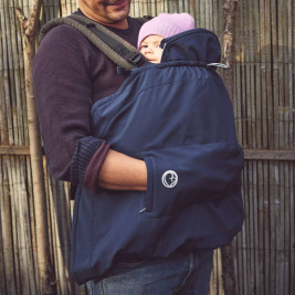 Mamalila coverage of portage Adaptable Softshell Vario Navy Blue
