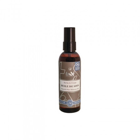 Huile de soin barbe et visage Tadé certifiée Cosmos organic