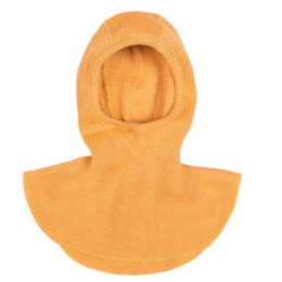Manymonths Golden Oat - Cagoule bébé pure laine mérinos