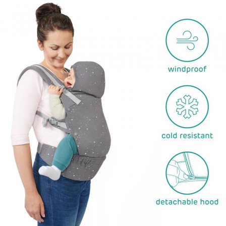 Kinderkraft Huggy Stars Porte-bébé Adjustable