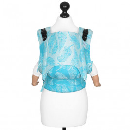 Fidella Fusion Porte-bébé Feather Rain Scuba Bleu (Taille Bébé)