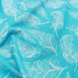 Fidella Ring Sling FEATHER RAIN SCUBA BLEU