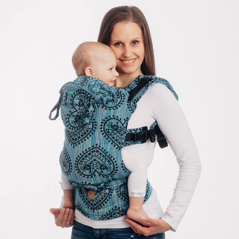 Lennylamb Lennygo Folk Hearts Midsummer Night Porte Bebe Physiologique