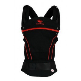 Porte-bébé physiologique Manduca Blackline rouge