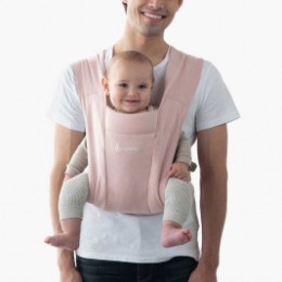 Ergobaby Embrace Rose Pâle - Porte-bébé Nouveau-né
