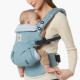 Ergobaby Omni 360 Sky Blue Stripes-4 Position Scalable Baby Carrier