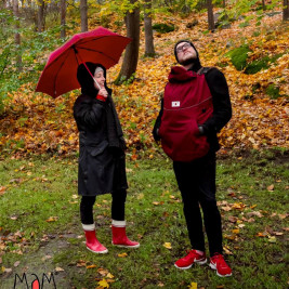MaM All-Season Combo FleX Rosewood Red couverture de portage 3 en 1