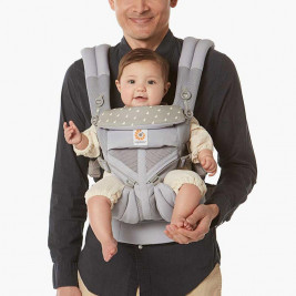 Ergobaby Omni 360 Cool Air Mesh Charcoal Grey - baby carrier Expandable 4 Positions