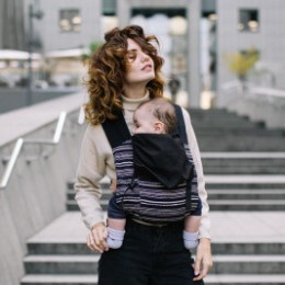 Love And Carry Stripe - Porte-bébé Meï-taï