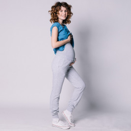 Love And Carry Maternity jogger pants  Melange