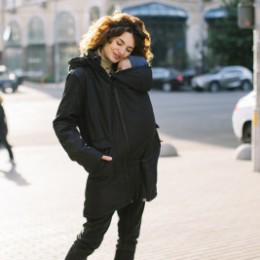 Love and Carry Parka 4 en 1 de portage et de grossesse