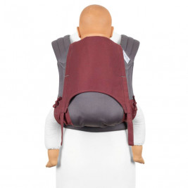 Fidella FLY TAI - MEI TAI BABY CARRIER - Lignes Rouge - TODDLER