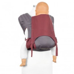 Fidella FLY TAI - MEI TAI BABY CARRIER - Lignes Rouge - TODDLER