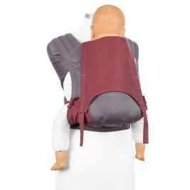 Fidella FLY TAI - MEI TAI BABY CARRIER - Lignes Rouge - TODDLER