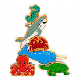 Bag of 6 Insects wooden Lanka Kade