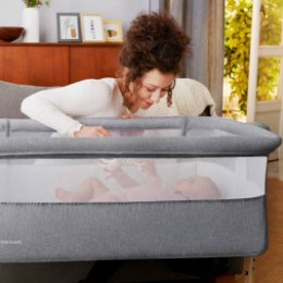 Kinderkraft Neste Grey Melange - Bed co-sleeping