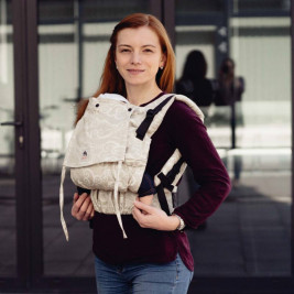 Limas Flex Ozeana Linen porte bébé physiologique
