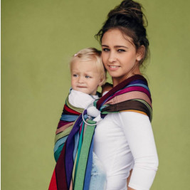 Lennylamb Sling Carousel of Colors ring sling standard 1.8m