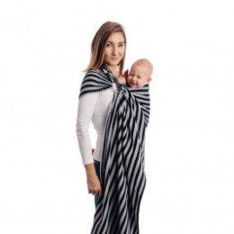 Lennylamb Sling Light And Shadow - baby carrier Sling