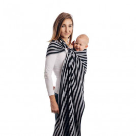 Lennylamb Sling Light And Shadow - baby carrier Sling