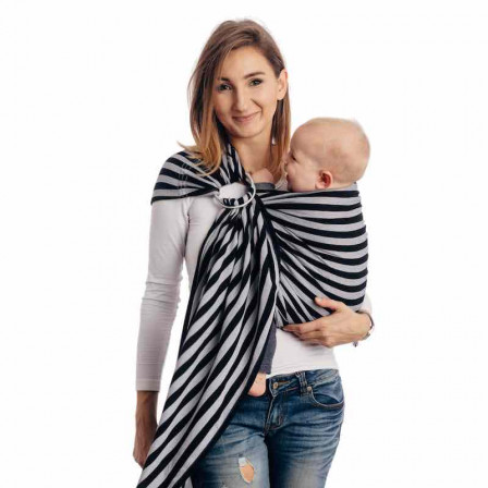 Lennylamb Sling Light And Shadow - baby carrier Sling
