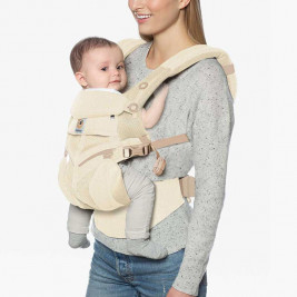 Ergobaby Omni 360 Cool Air Mesh Naturel - Porte-bébé Évolutif 4 Positions