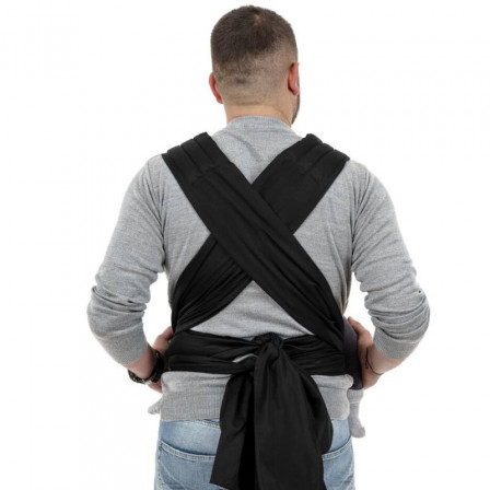 Fidella Fly Tai Chevron Noir taille bambin - Porte-bébé Meï-taï
