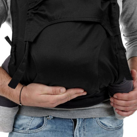 Fidella Fly Tai Chevron Noir taille bambin - Porte-bébé Meï-taï